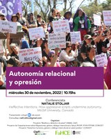 Autonomía relacional y opresión